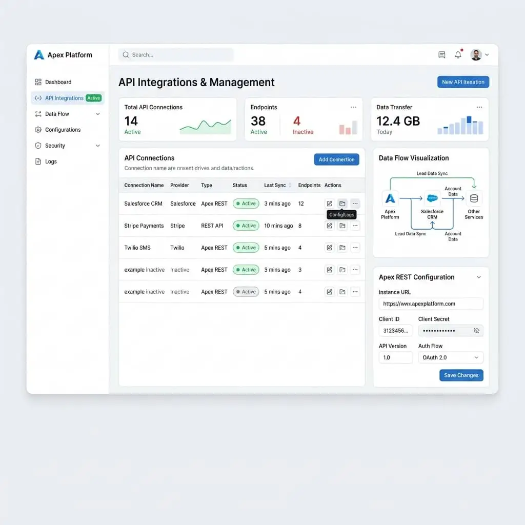 Role-Based Sales Insights — Salesforce loan origination platform UI