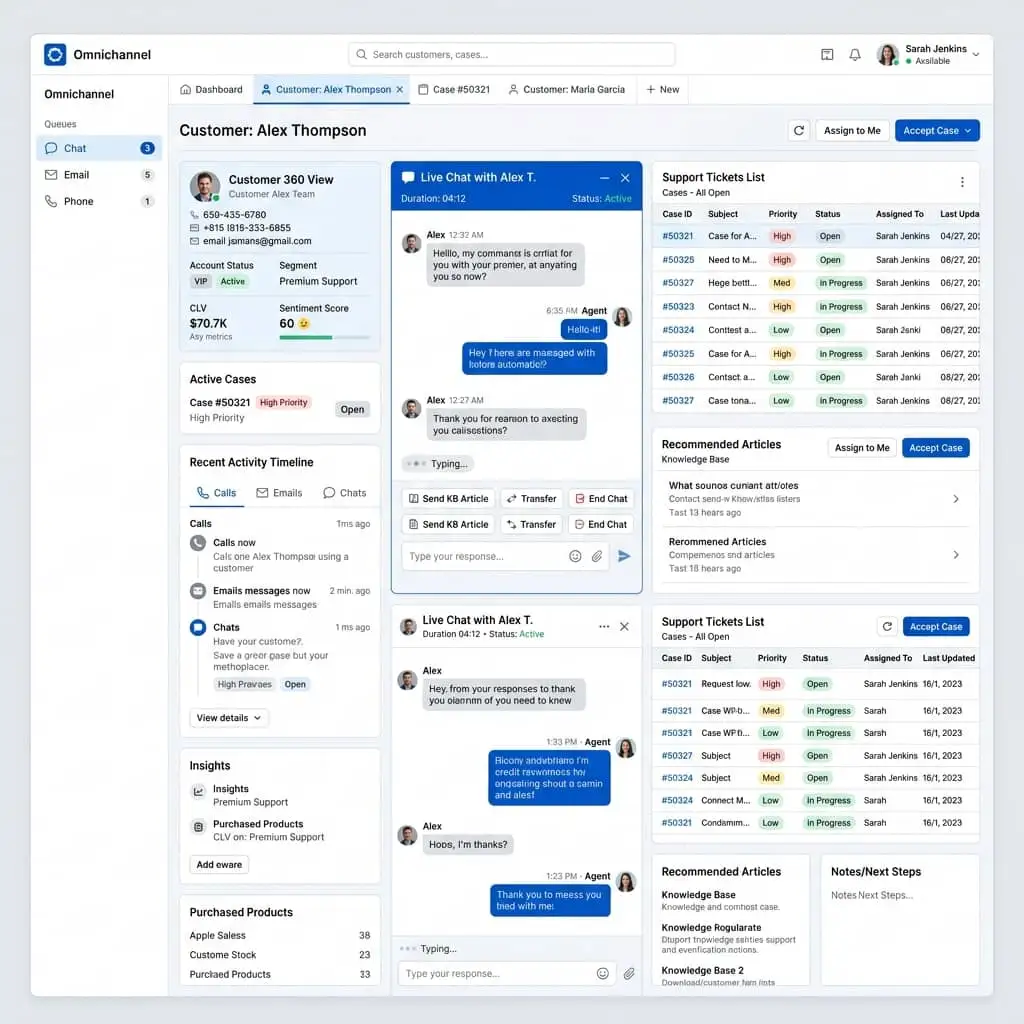 Smart Search & Secure Auth — Salesforce loan origination platform UI