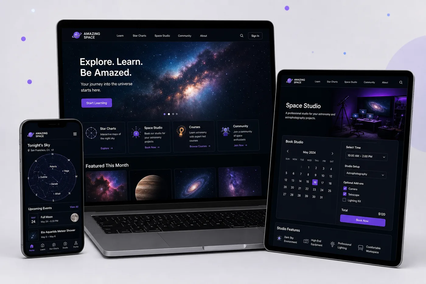 Cosmic Brand Experience Across Devices — Salesforce loan origination platform UI