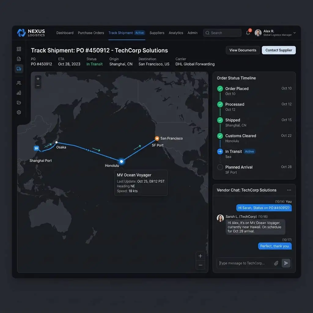 Vendor Data Exchange APIs — Salesforce loan origination platform UI